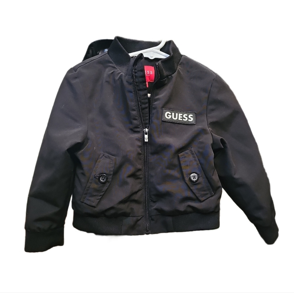GUESS Kids Black Jean Jacket